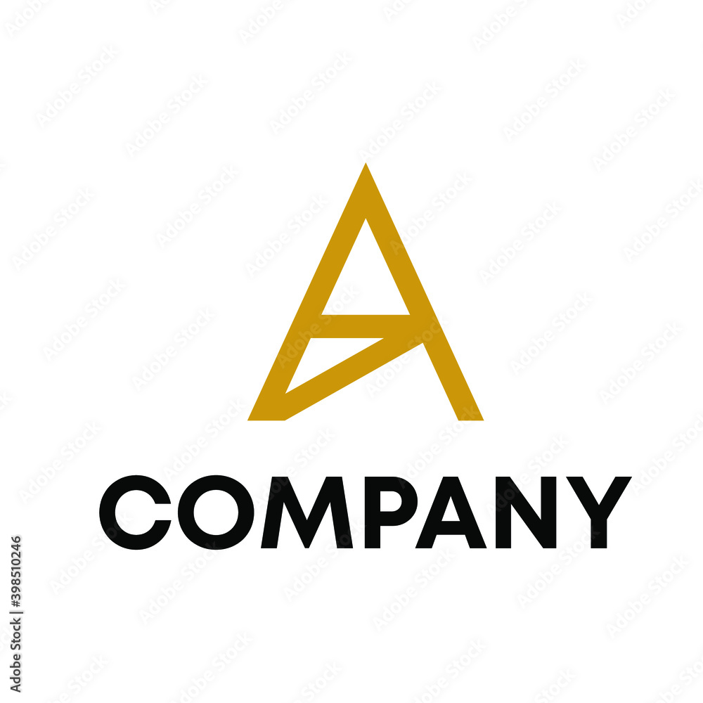 letter A logo letter A logo