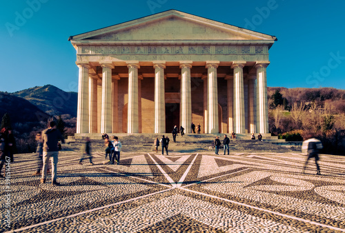 Temple of Canova, Venetian sculptor, Possagno, Treviso, Italy