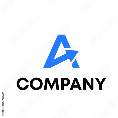 Free Download letter A logo  - GFXLoad