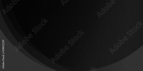 Black abstract wave background with dot texture pattern. Black business abstract background