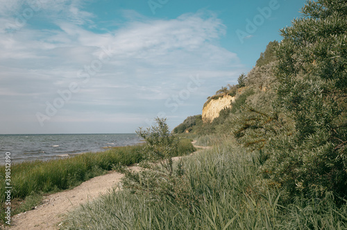 Blick auf die Steilküste der Wismarbucht