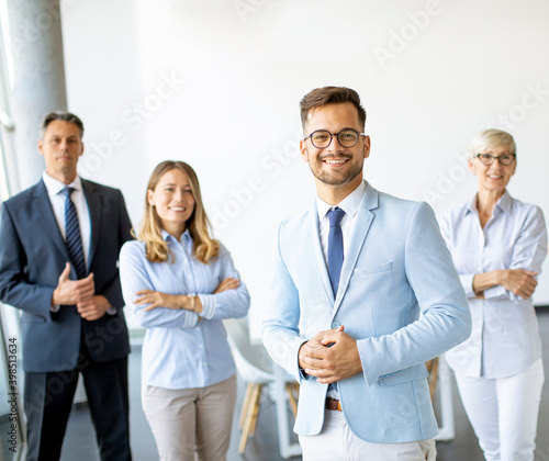 Group of a businesspeople s...