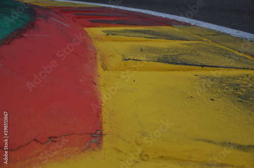 Belgian gp racetrack detail