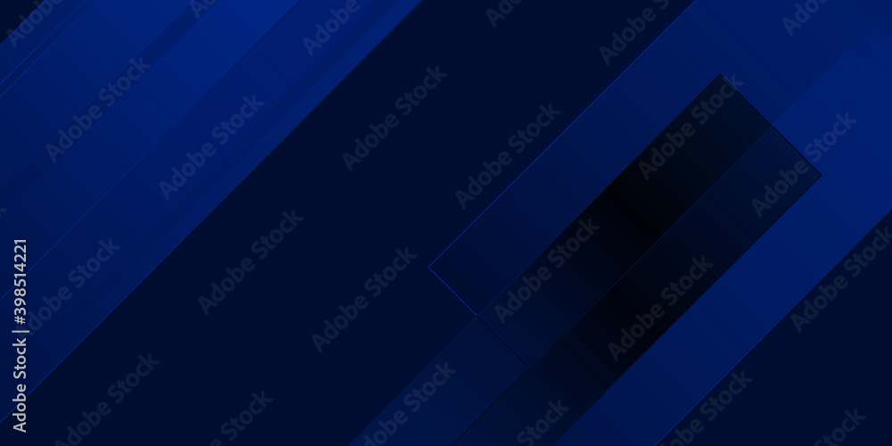 Obraz premium Abstract blue diagonal overlap background