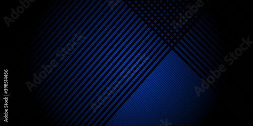 Modern blue abstract presentation background with black line rectangle. Vector illustration design for presentation, banner, cover, web, flyer, card, poster, wallpaper, texture, slide