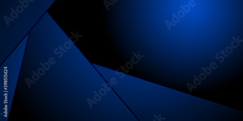 Abstract geometrical and blue with triangle background. illustration vector design