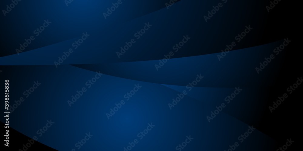 Obraz premium Abstract business technology background dark blue wave with modern corporate concept.