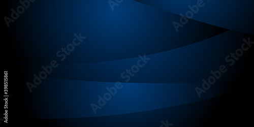 Dark blue abstract modern business tech background with black shadow