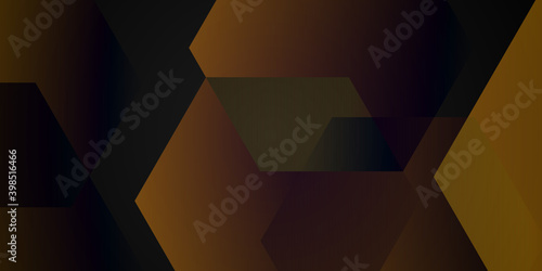 Abstract soft brown color background with hexagonal shapes