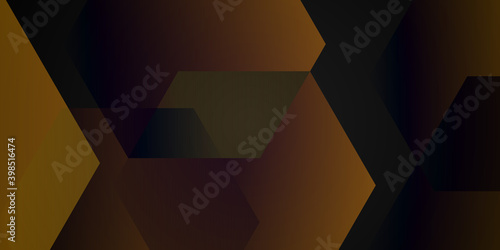 Abstract soft brown color background with hexagonal shapes