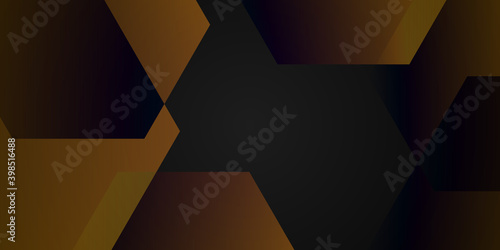 Abstract soft brown color background with hexagonal shapes