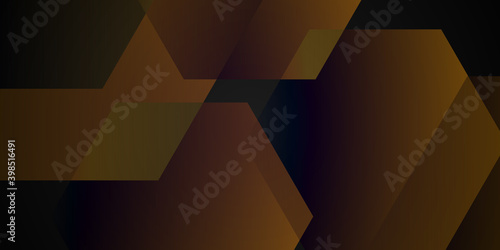 Abstract soft brown color background with hexagonal shapes