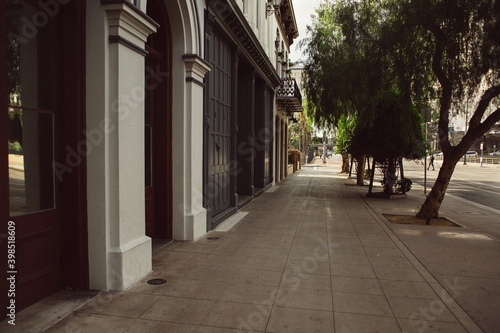 Empty streets of Los Angelo