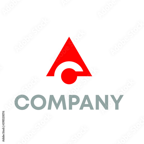 letter AC logo 