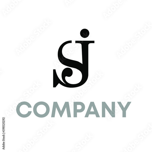 letter SJ logo