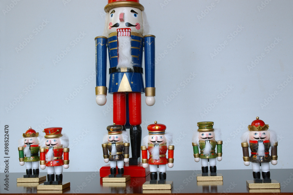 Nutcracker soldier figurines