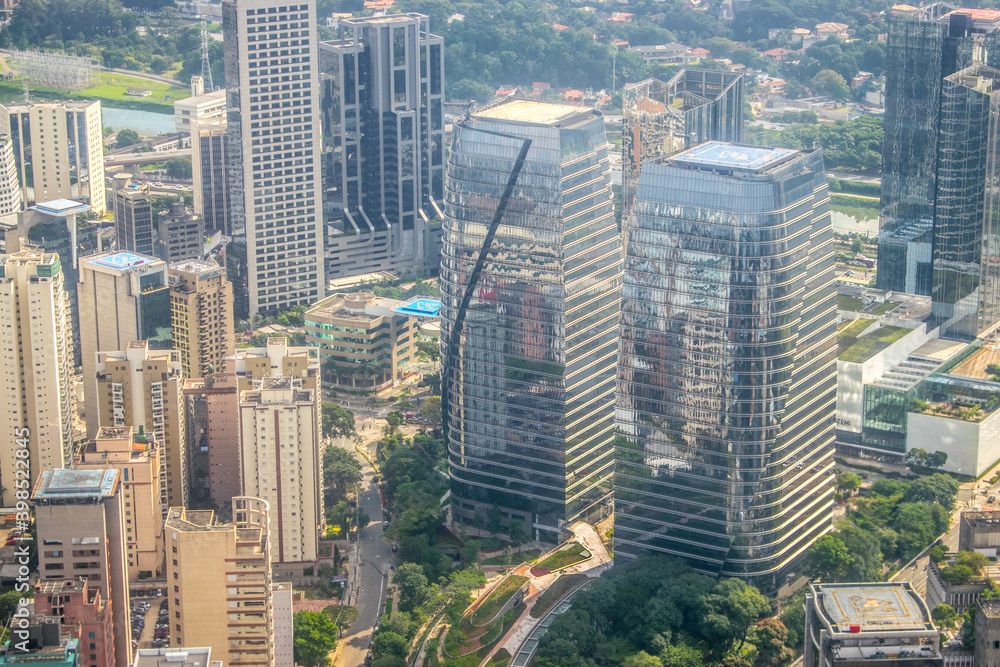 Obraz premium city cityscape