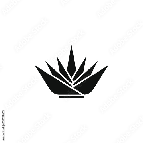 Agave icon design isolated on white background. Vector illustration