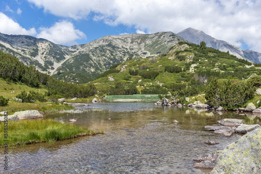 Banderitsa River Valley, Pirin Mountain, Bulgaria Banderitsa River Valley, Pirin Mountain, Bulgaria