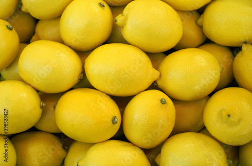 harvest of lemons for food texture