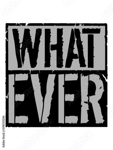 What Ever Logo 