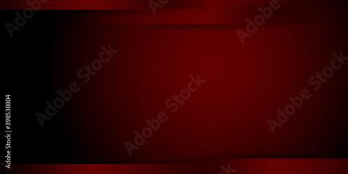 Abstract black metallic with red shiny light layout modern technology design template background