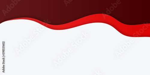 Red white paper cut background