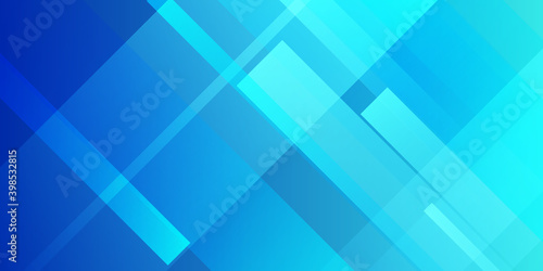 Abstract light blue background with square rectangle shapes