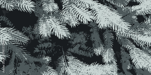 Background for a New Year's card. Christmas background. Vector illustration