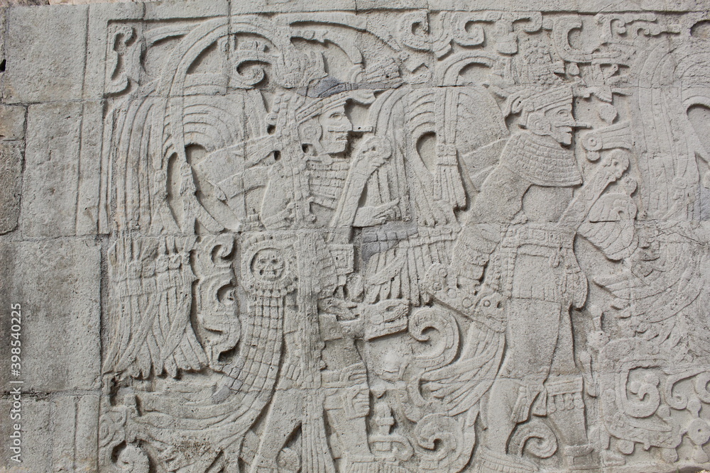 ancient maia relief