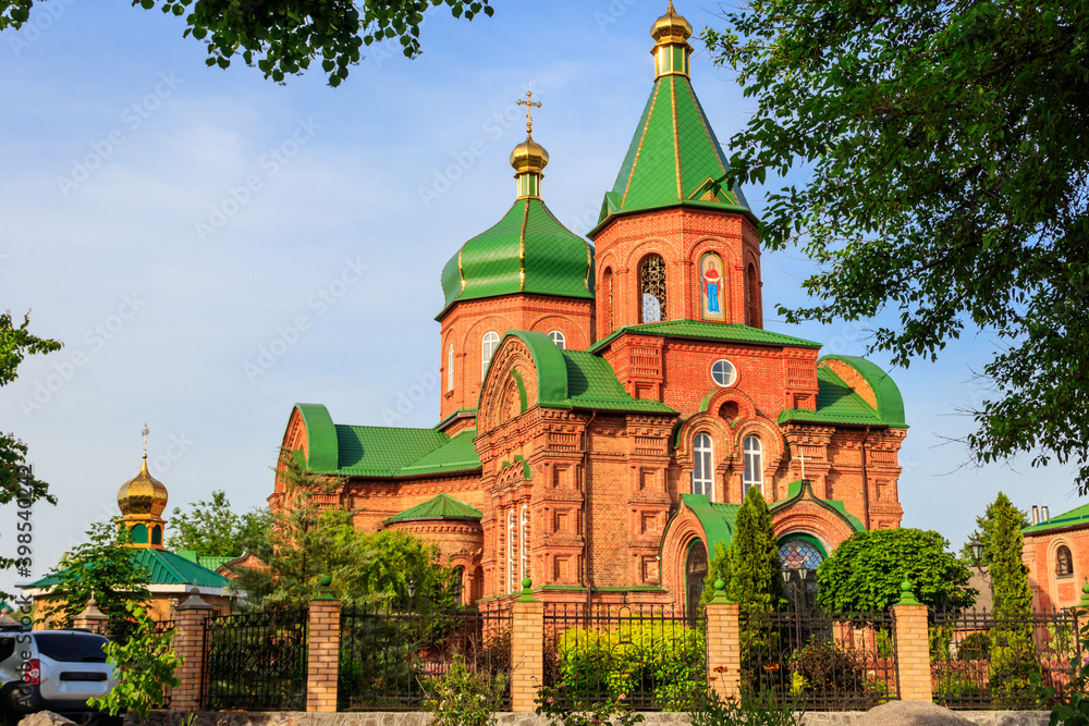 Intercession church in Kamiani Potoky village near Kremenchug, Ukraine