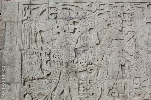 ancient maia relief © KATIA