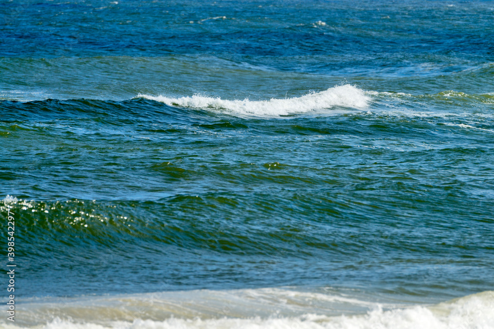Fototapeta premium waves on the beach