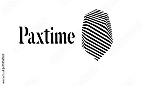 Paxtime, zestaw logo, geometria