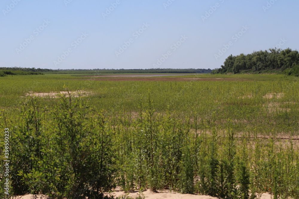 Obraz premium Río e islas