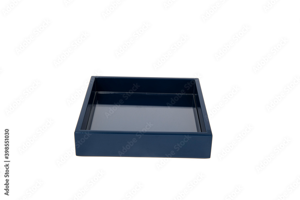 empty service tray isolated on white background empty service tray isolated on white background