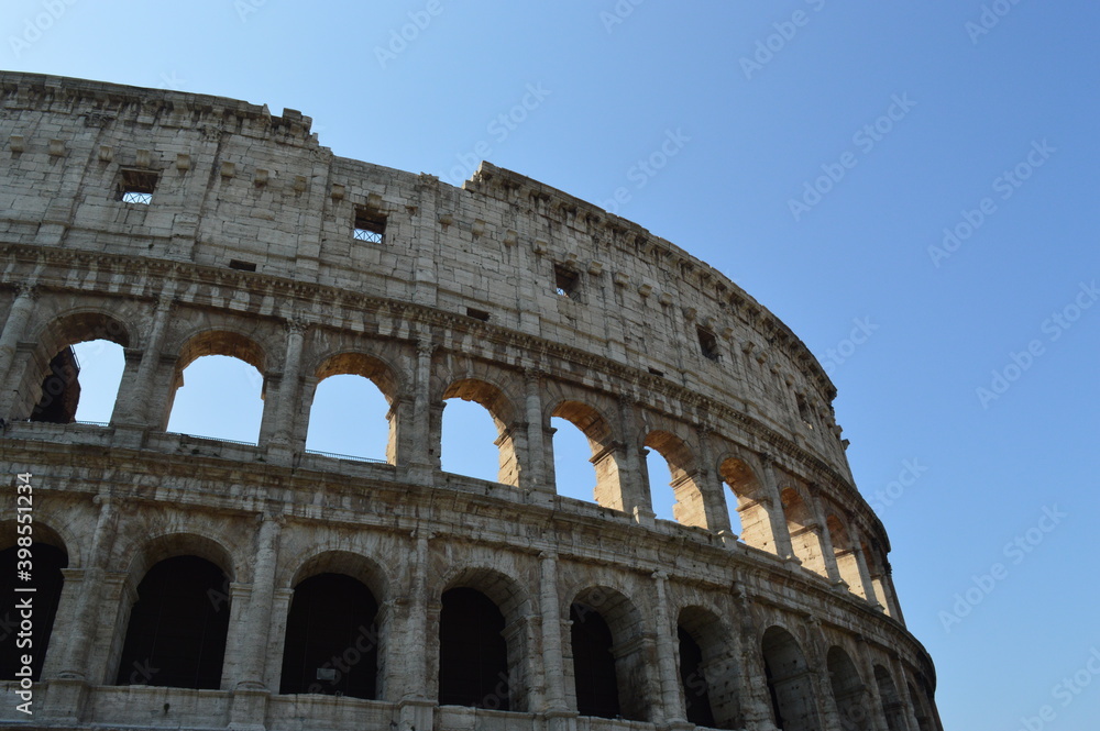 The Colosseum in Rome, Italy 