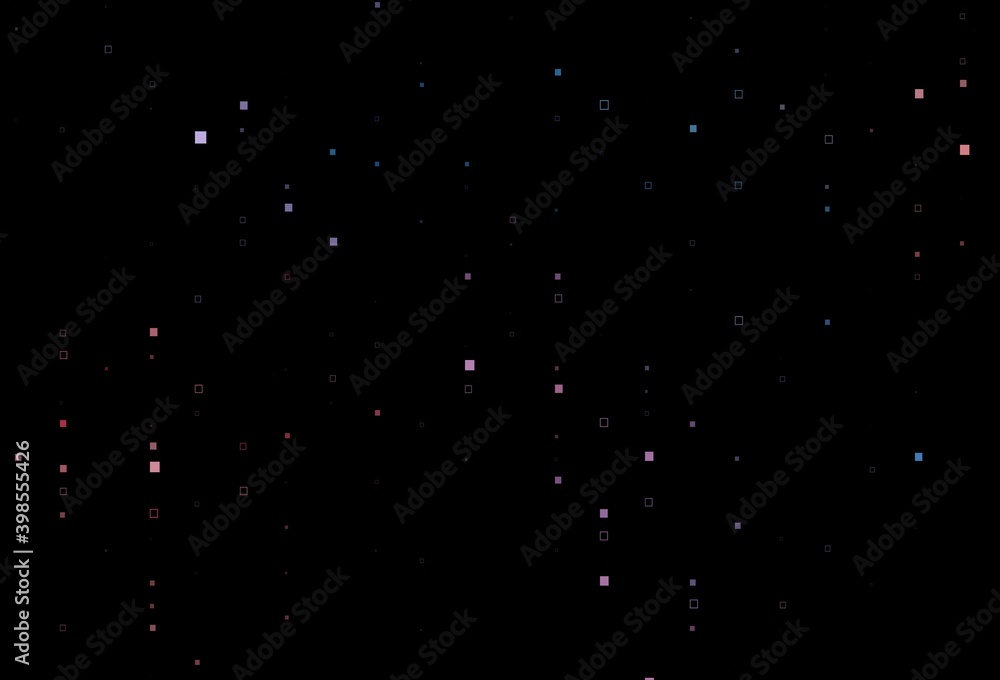 Dark Blue, Red vector template with square style. Dark Blue, Red vector template with square style.
