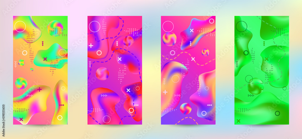 Abstract covers. Abstract covers.