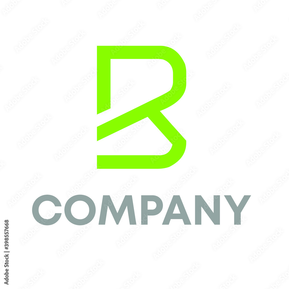 B logo