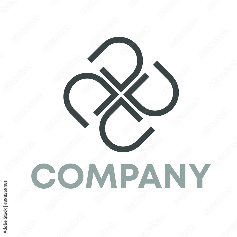 Obraz premium D logo