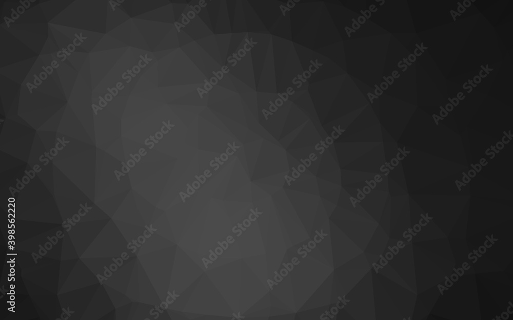 Dark Silver, Gray vector abstract polygonal texture. A vague abstract illustration with gradient. Completely new template for your business design. Dark Silver, Gray vector abstract polygonal texture. A vague abstract illustration with gradient. Completely new template for your business design.