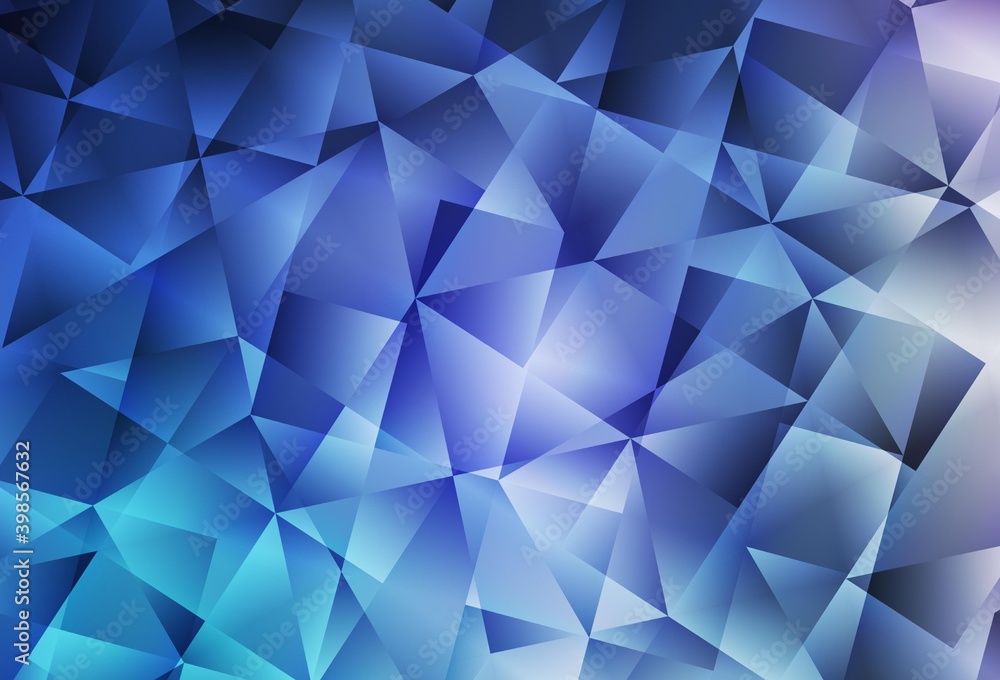 Dark Pink, Blue vector low poly background. Dark Pink, Blue vector low poly background.
