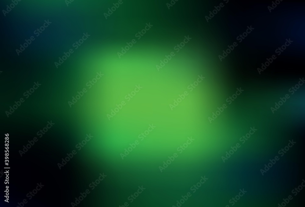 Fototapeta premium Dark Green vector abstract bright texture.