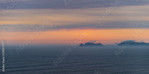 coucher de soleil lima pérou pacifique