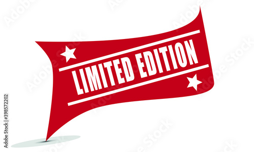 RED BANNER FLAG LIMITED EDITION WITH STARS