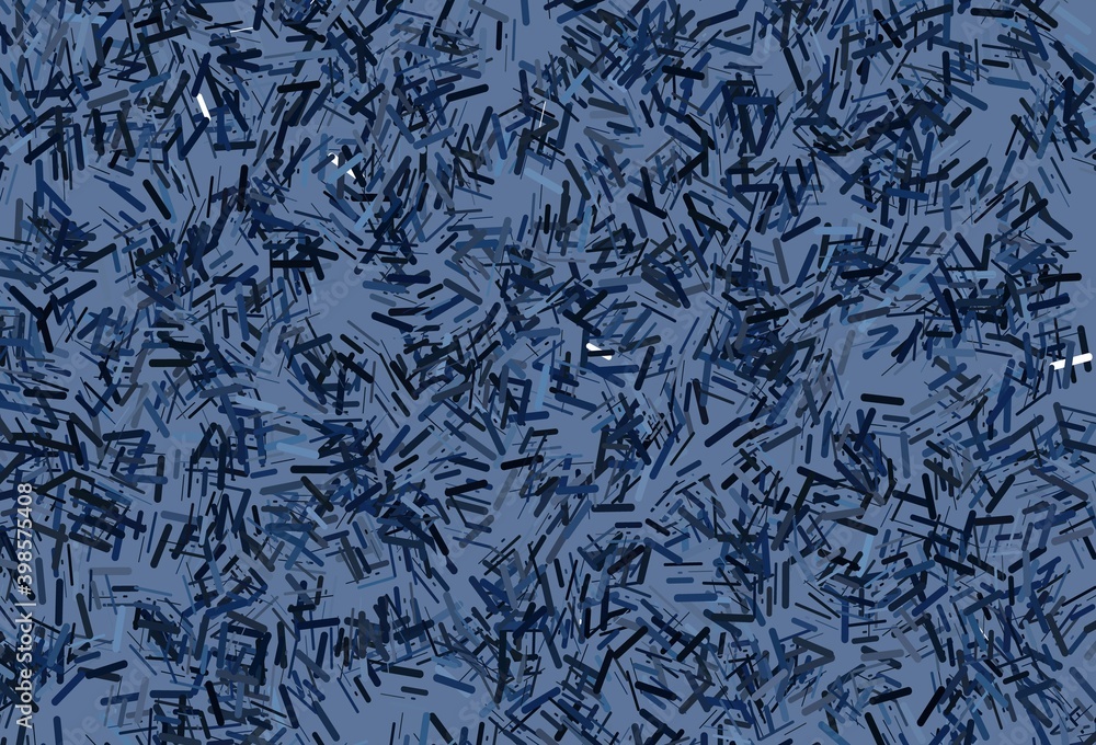 Dark blue vector pattern with narrow lines. Dark blue vector pattern with narrow lines.