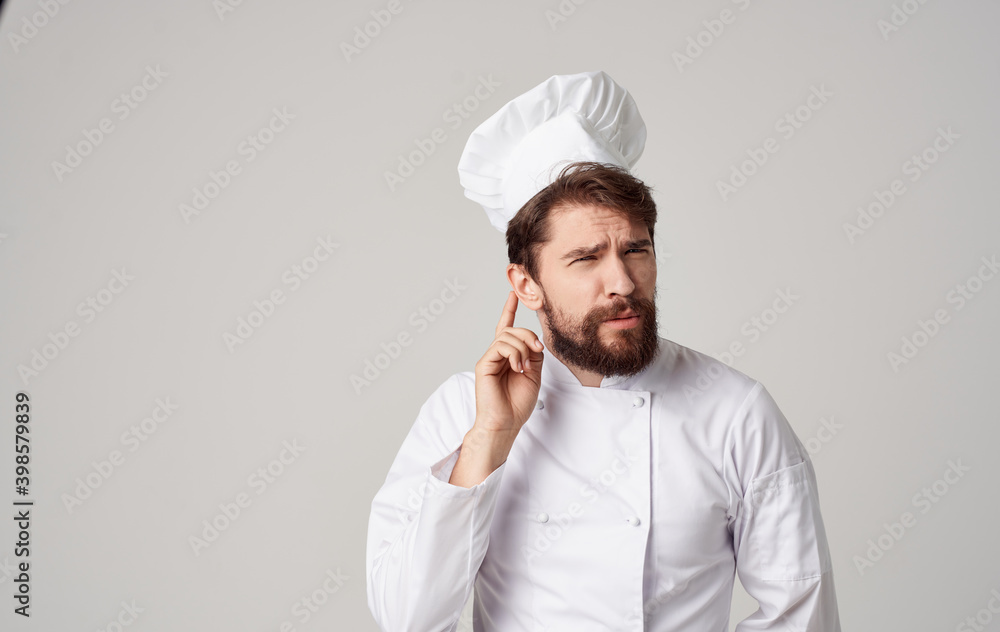 Chef cooking food service restaurant Professional job Chef cooking food service restaurant Professional job