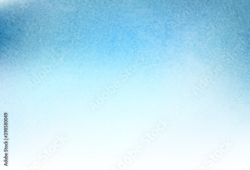 Blue frosted window background. Vector