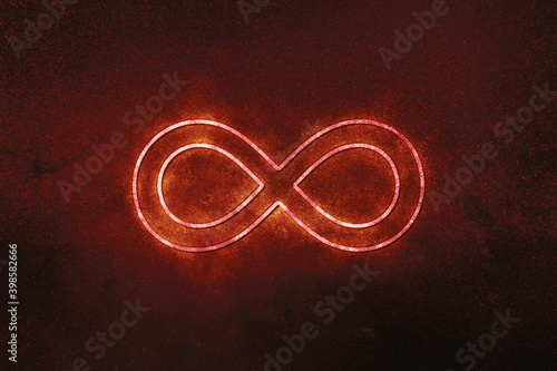 Fotografie Infinity symbol, Eternal, Endless, Infinity sign